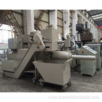 Horizontal Steel Turnings Briquetting Press for Recycling